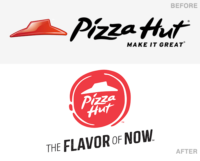 What Do You Think of the New Pizza Hut Logo? - Creative Market Blog