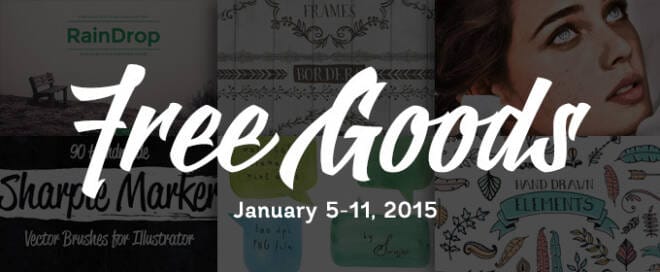 6 Free Design Goods To Download This Week: Jan 5, 2014