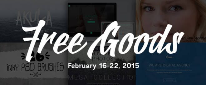 6 Free Design Goods To Download This Week: Feb 16, 2015