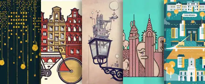 20 Fantastical City Illustrations to Prompt the Urban in You