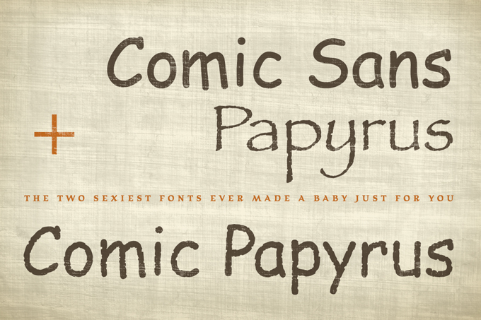 comic sans font