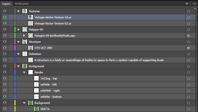 The Shop - Creative Market - Structure tutorial