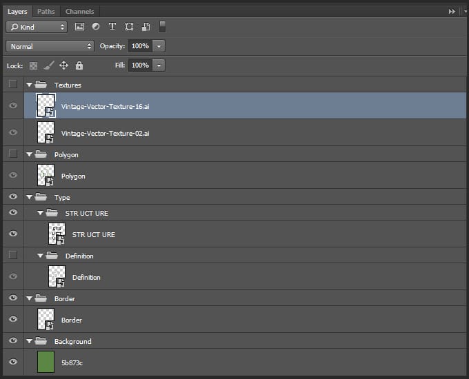 The Shop - Creative Market - Structure tutorial