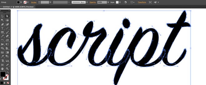 How To Rapidly Create Your Own Script Font With Modular Shapes