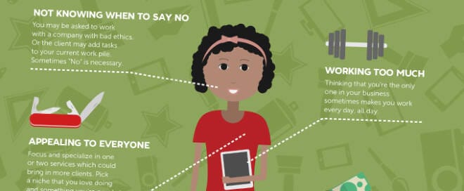 Infographic: 5 Mistakes Every Freelancer Makes