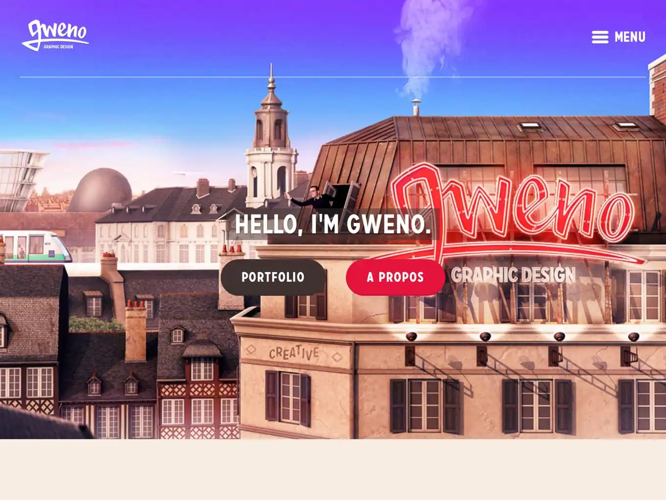 Portfolio et Blog de Gweno, alias GwÃ©nolÃ© JaffrÃ©dou, Graphiste. Graphisme, Web design, Motion design, User Interface, Print, IdentitÃ© et Illustration.