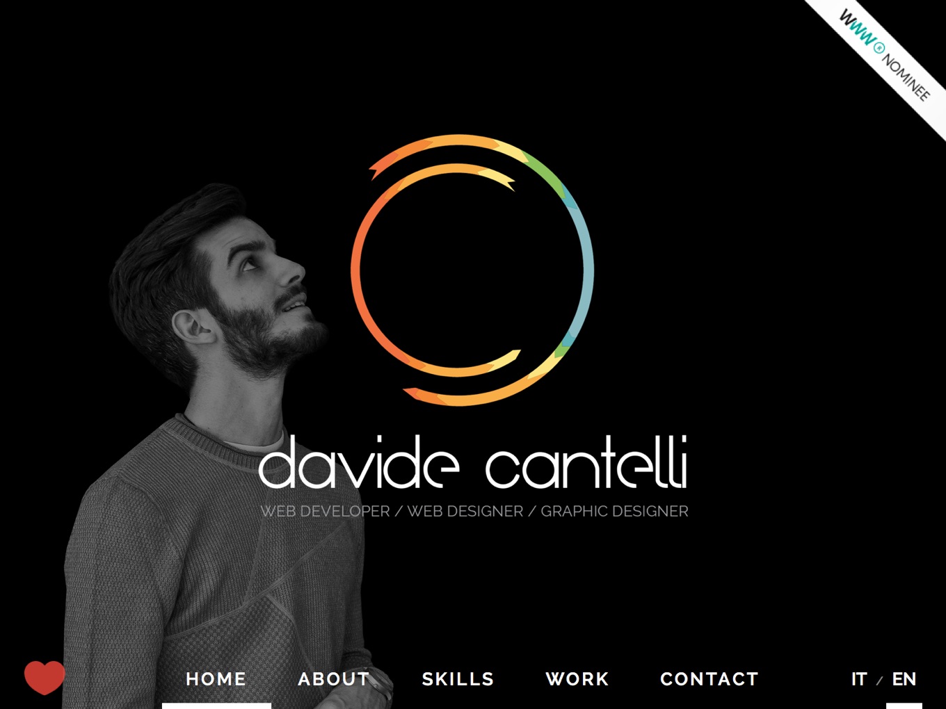 I am web designer, web developer and graphic. I am 25, I live in Bologna - Italy and I love my job.