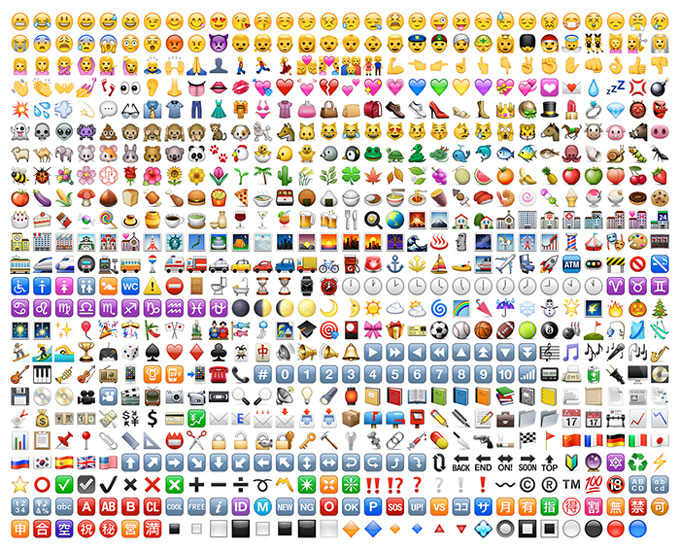 list of all emojis copy and paste