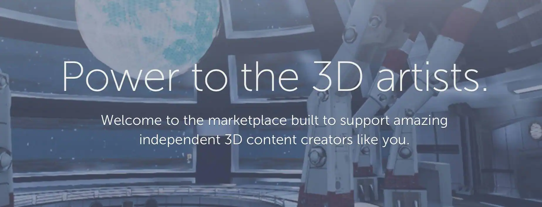 Power to the 3D Artists