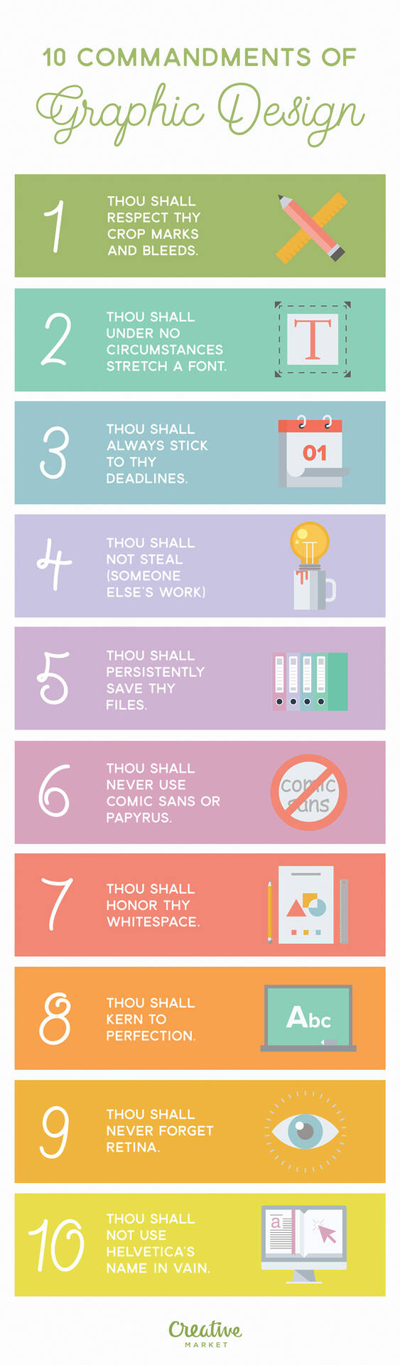 Graphic Design Commandments