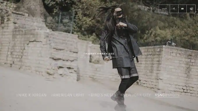 Thierry Ambraisse Website Design
