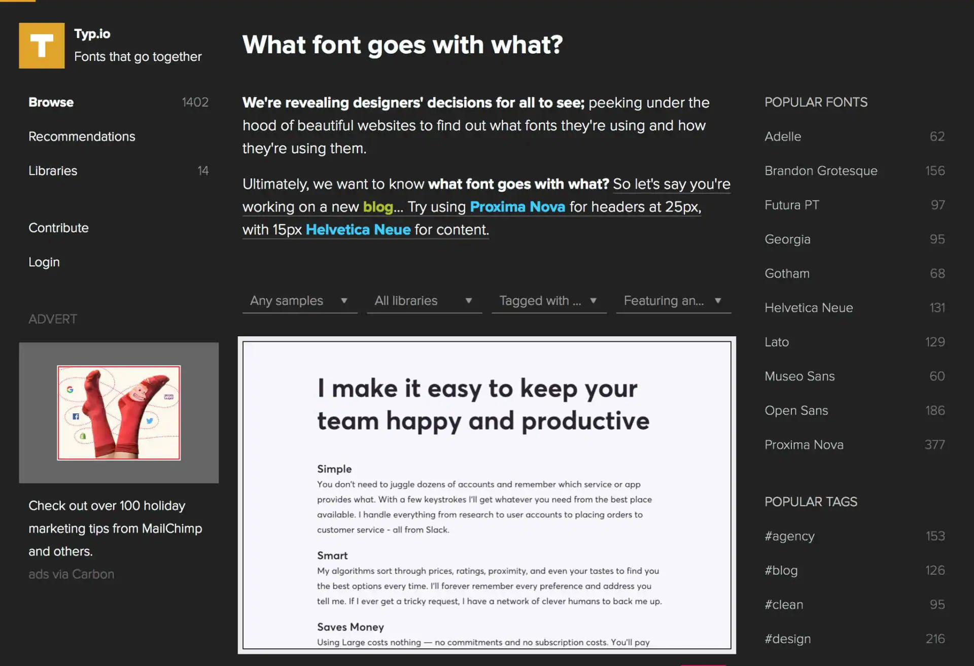 Be better at typography.