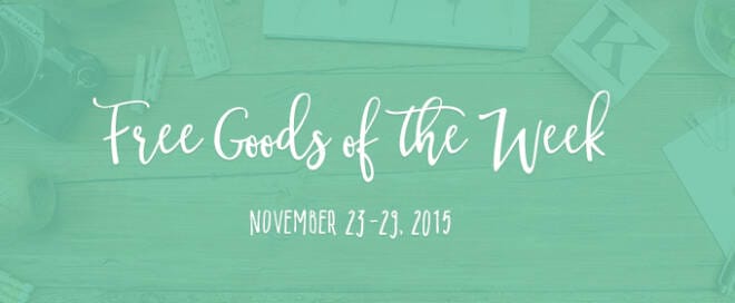 Free Fonts, Patterns, Templates & More: Add These 6 Goods To Your Design Toolbox