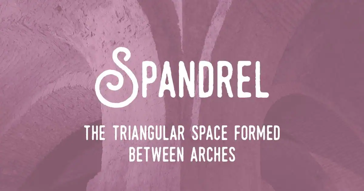 Spandrel