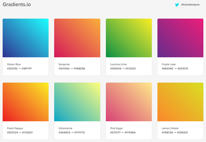 color gradient generator hex