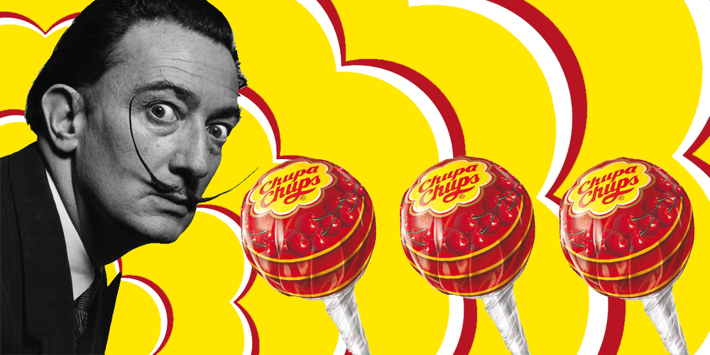 salvador dali chupa chups