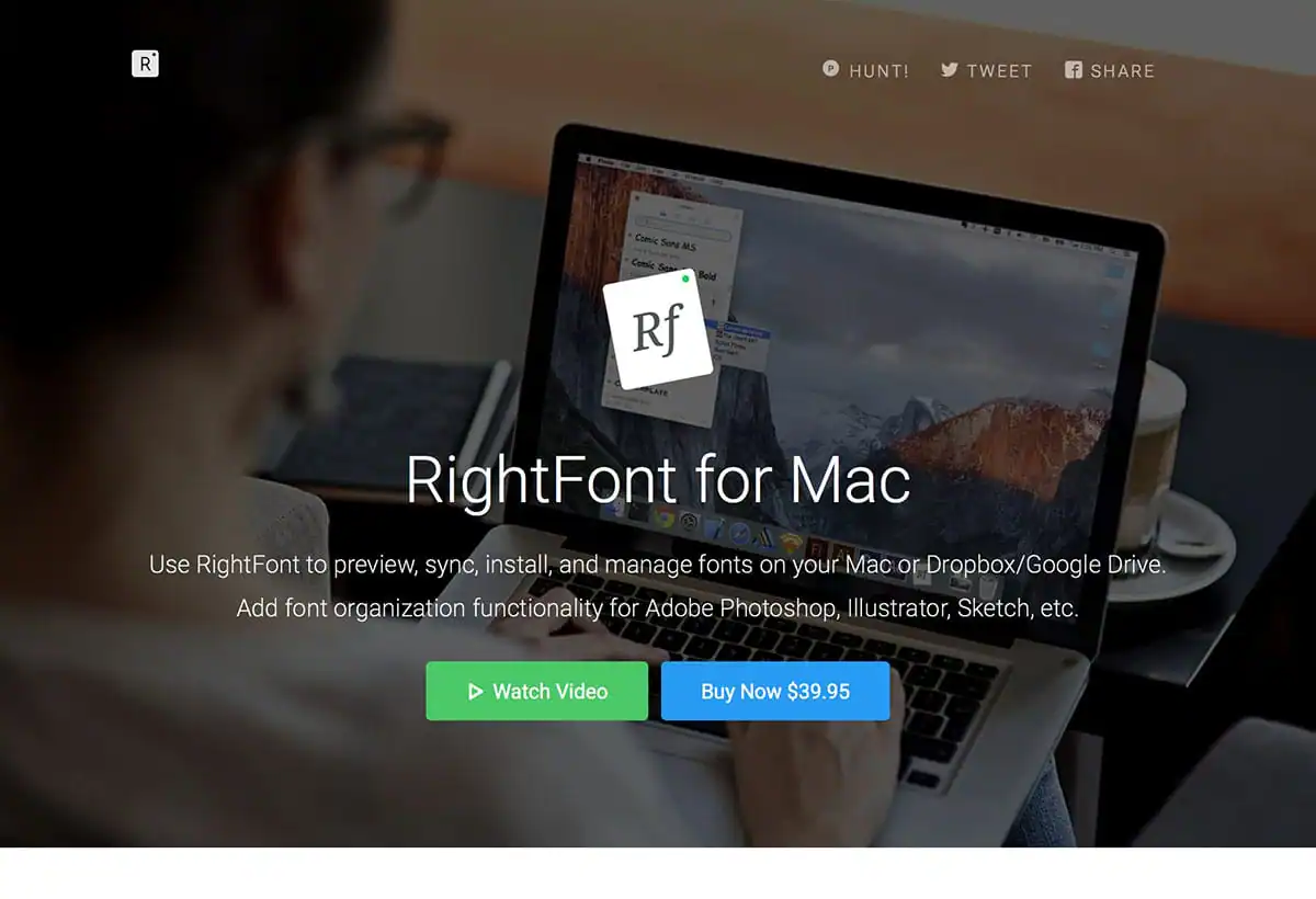 RightFont is the best font manager app for Mac OS X, helping designers to preview, sync and manage fonts and find the right font quickly. RightFont is the new generation font management software for Mac.