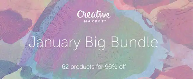 January Big Bundle: Over $1,000 in Design Goods For Only $39!