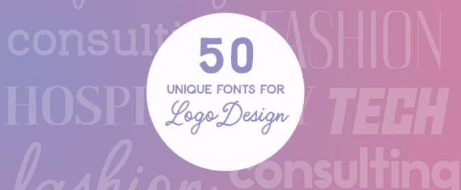 Brand Typography: 50 Unique Fonts That Are Perfect for Logo Design