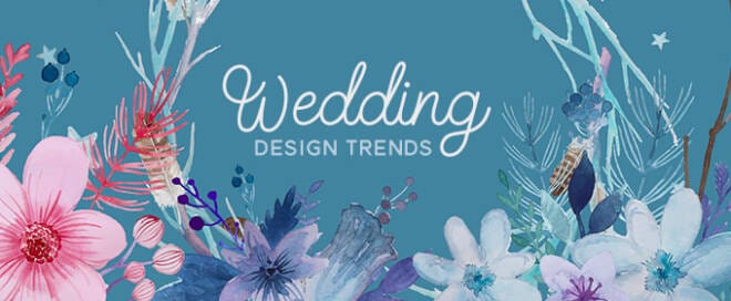 5 Creative Wedding Design Trends and Matching Invitation Ideas