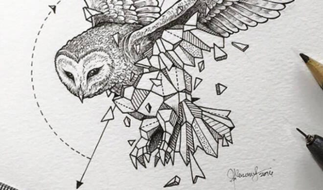 Artist Creates Extraordinary Geometric Animal Illustrations