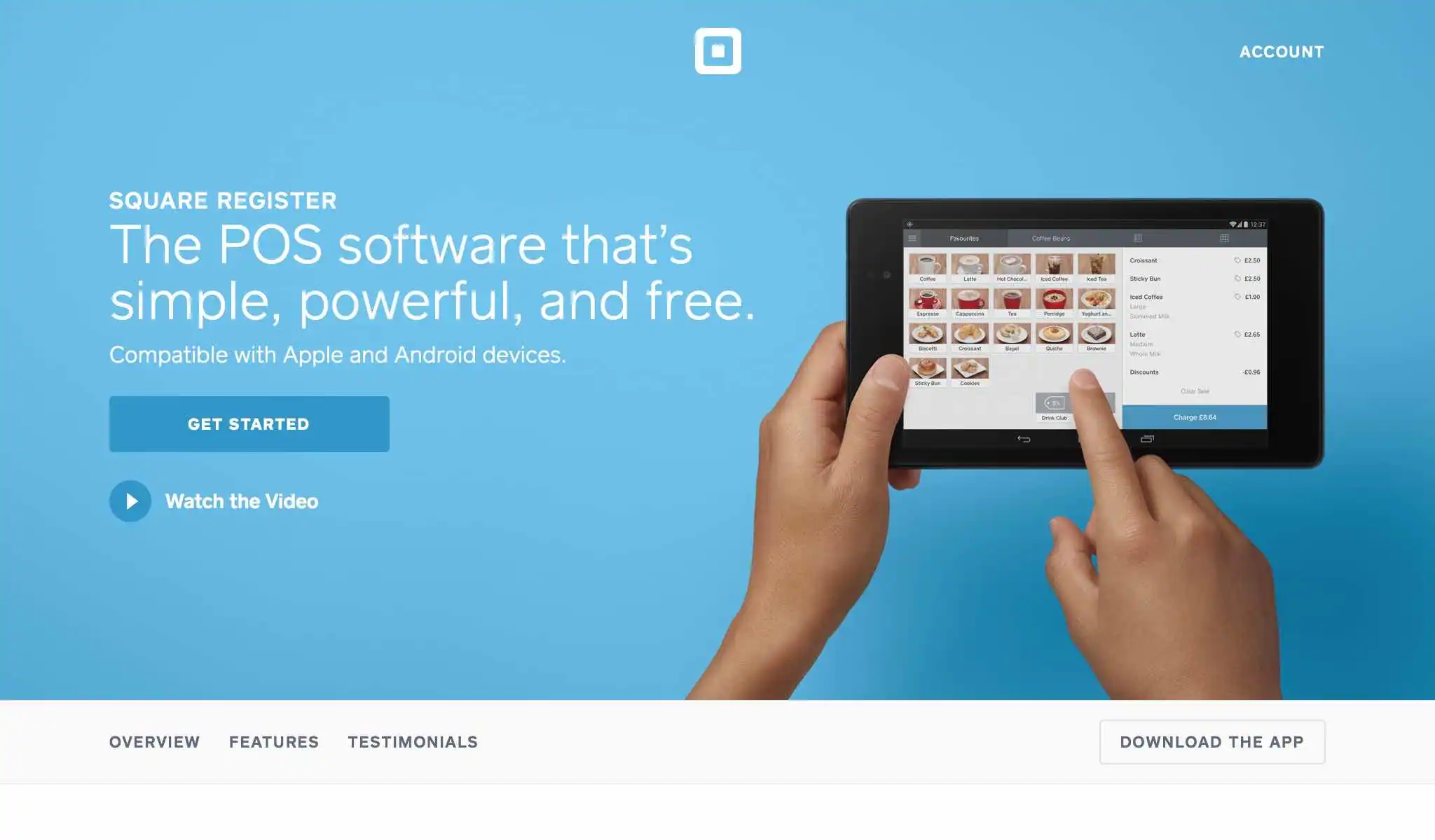 Free POS Software | Square Register