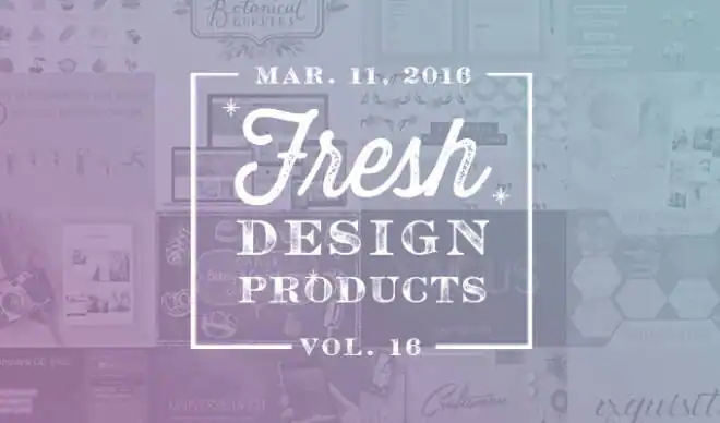 This Week's Fresh Design Products: Vol. 16