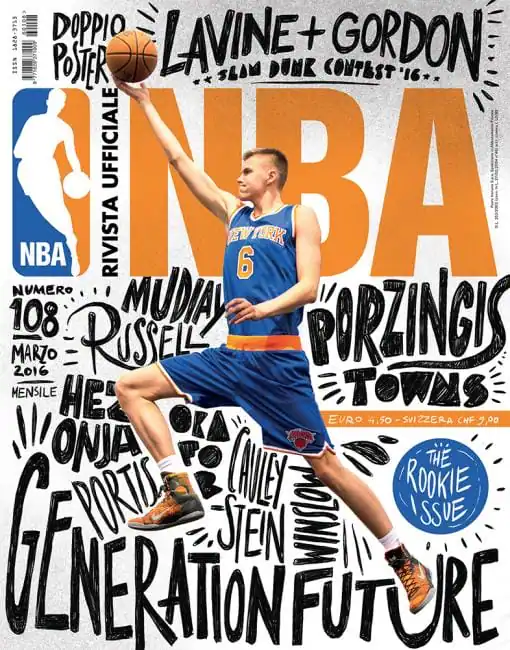 NBA Magazine in Italy by Francesco Poroli