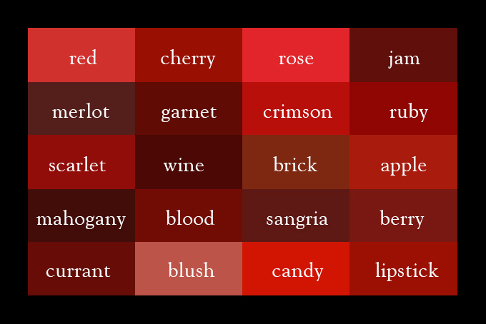 Find the Perfect Hue with This Handy Color Thesaurus - Creative Market Blog