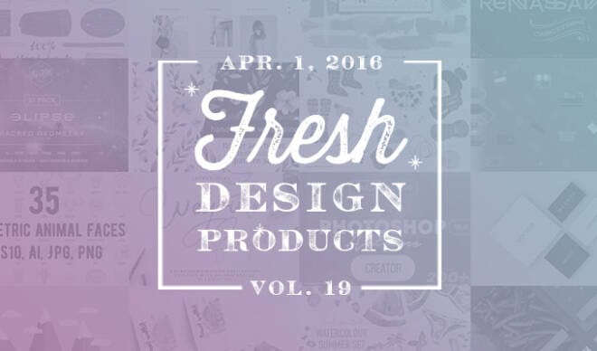 This Week's Fresh Design Products: Vol. 19