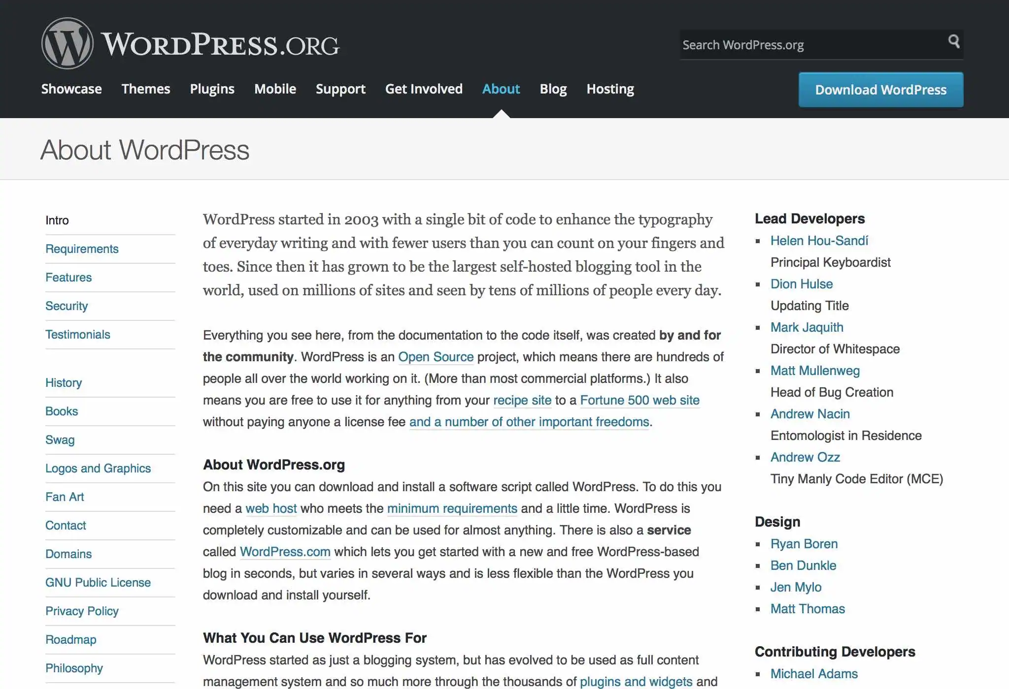 About – WordPress