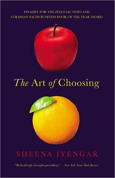 ted talk the art of choosing