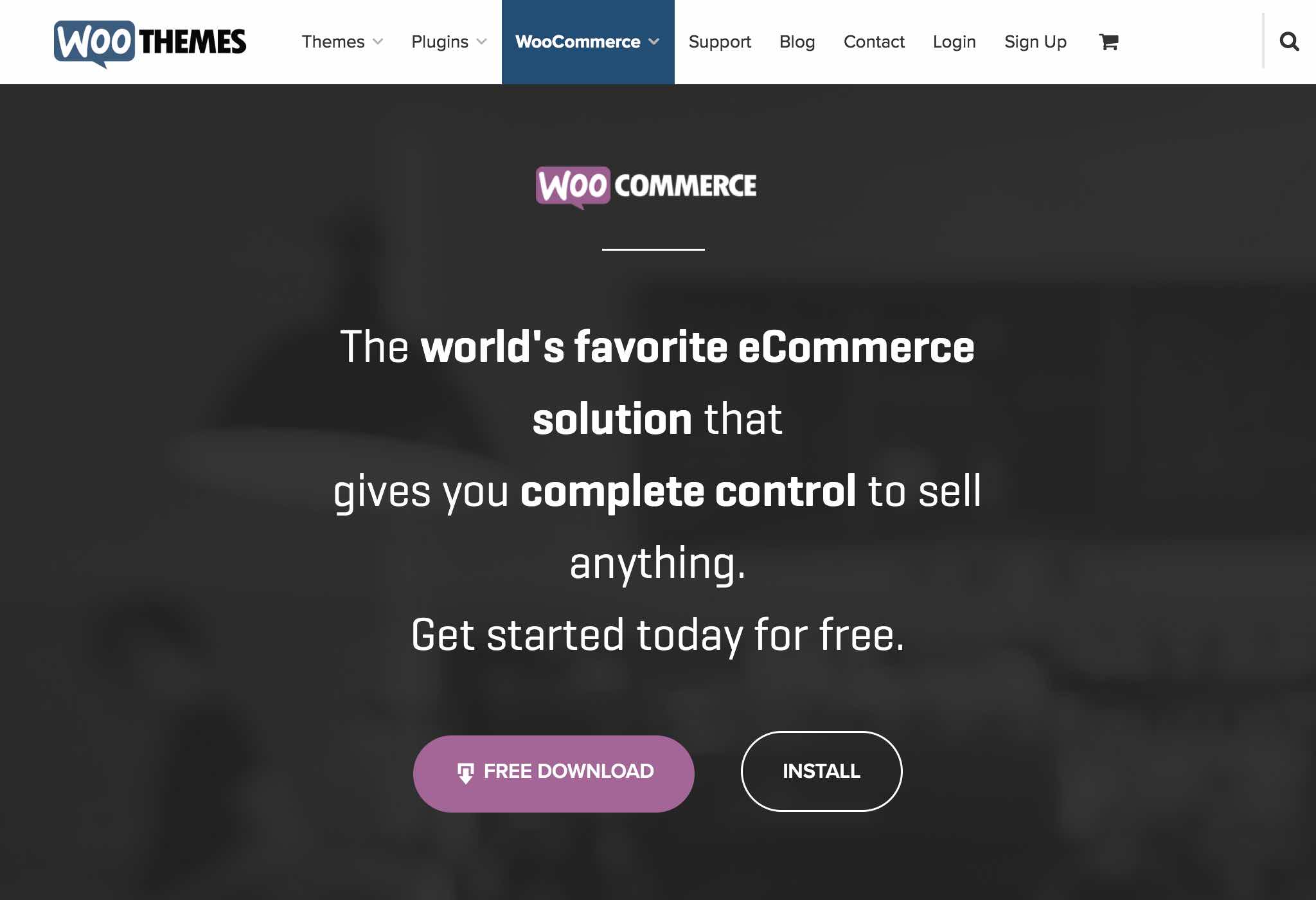 A freely available eCommerce plugin that enables shop facilities on your WordPress website. Functionality enabling extensions & beautiful themes available.