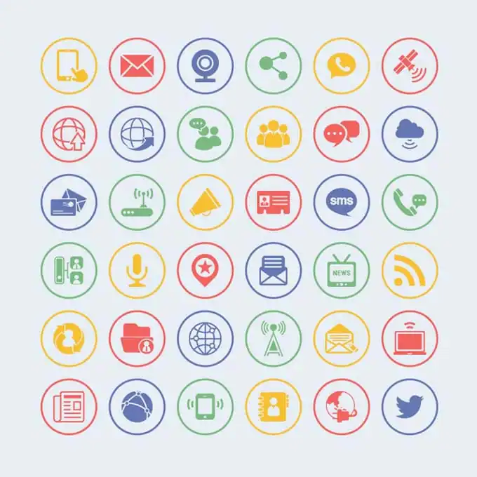 36-Free-Vector-Communication-Icons