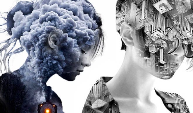 Powerful Double Exposure Images Created with Cityscapes and Portraits