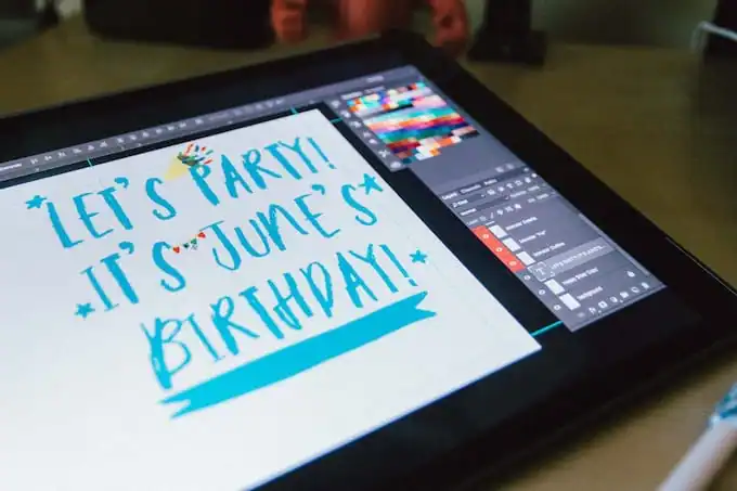 iPad Text Design