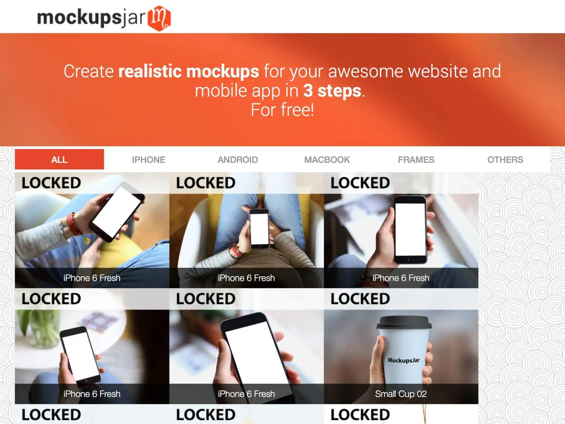 Create realistic previews for free for your website and mobile app