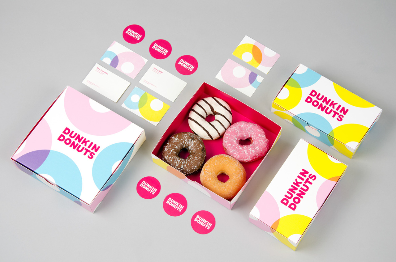 Dunkin Donuts Branding Update by Hanna Sköld & Sara Knipström