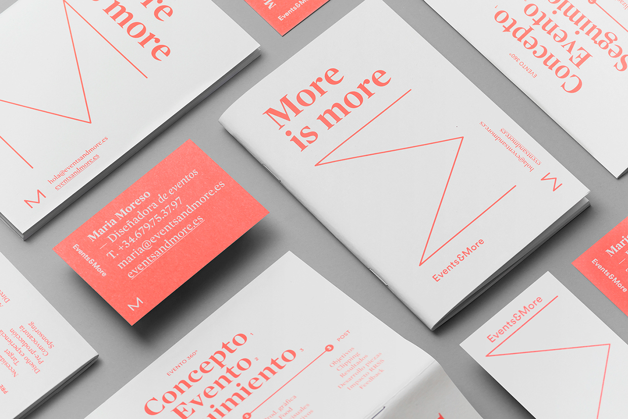 Events & More Branding by Andrés Requena