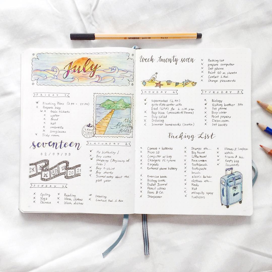 Impossibly Neat Planners of Instagram - Creative Market Blog