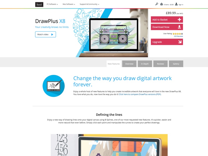 Explore the amazing new and improved features in DrawPlus X8 – the easy-to-use graphic design package from Serif