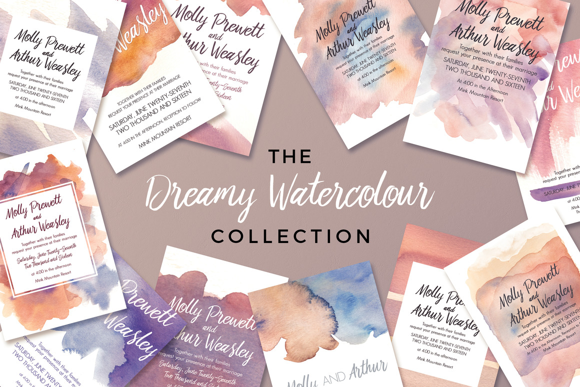 The Dreamy Watercolour Collection