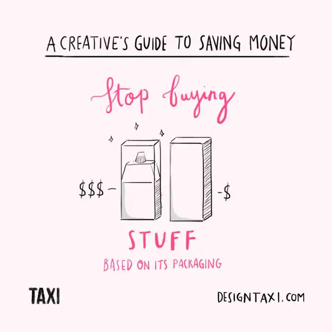 How to save money as a designer - 002