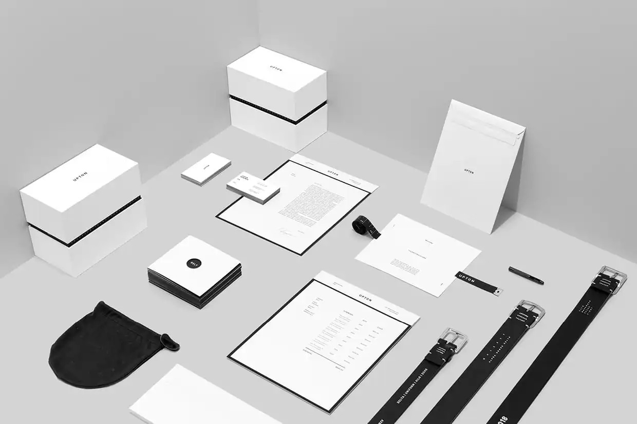 Upton Belts Branding by Wedge & Lever