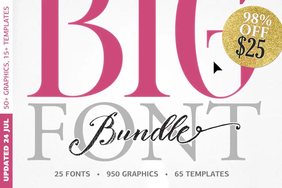 big font