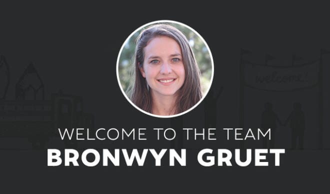 Welcome Bronwyn to the Team