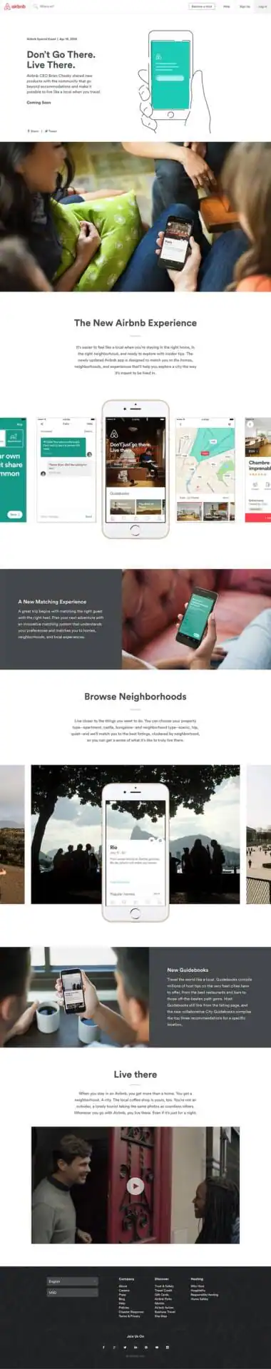 Airbnb - Live There