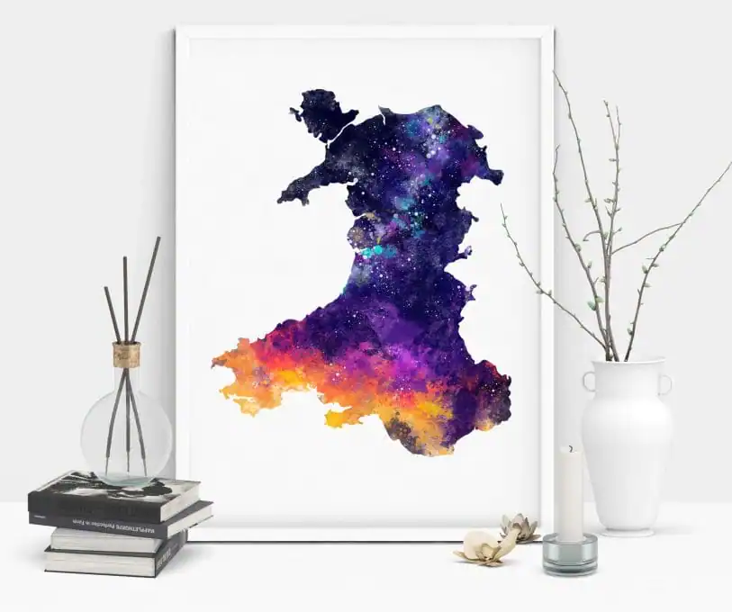 South Wales Map