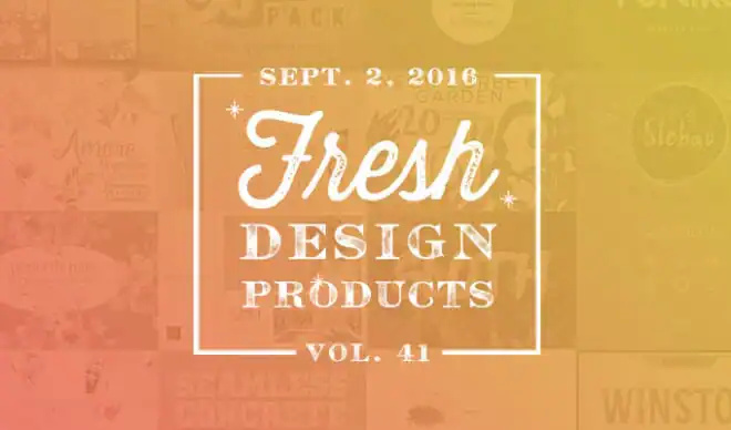 This Week's Fresh Design Products: Vol. 41