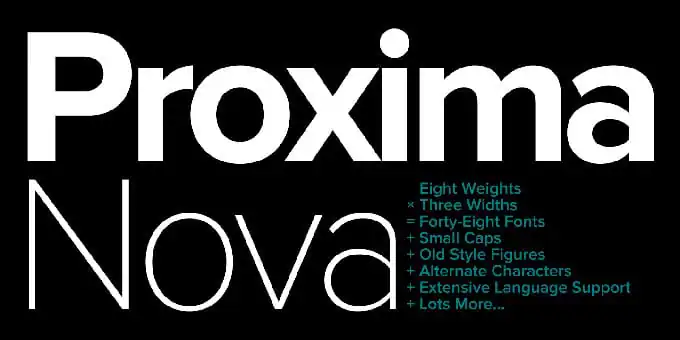 proxima nova